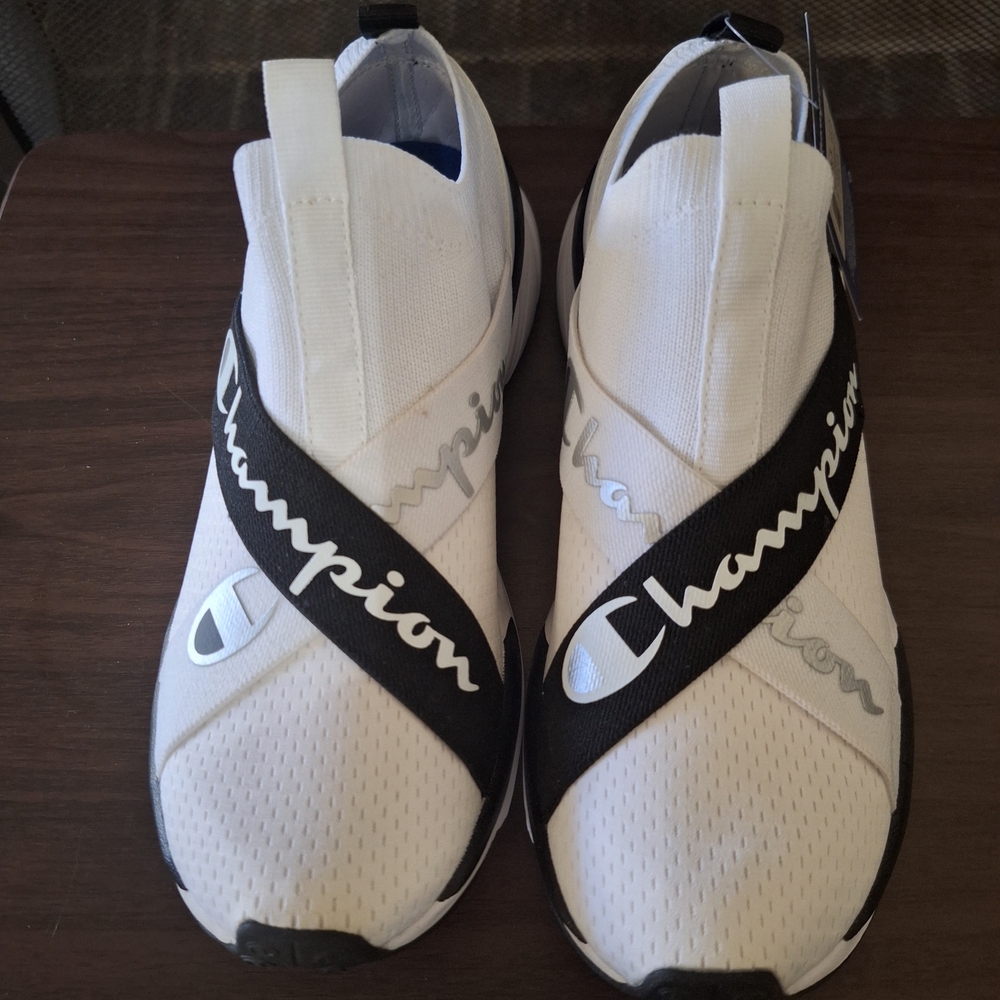 Champion White Slip-On Sneakers Fit Like Glove They Are Light Weight.